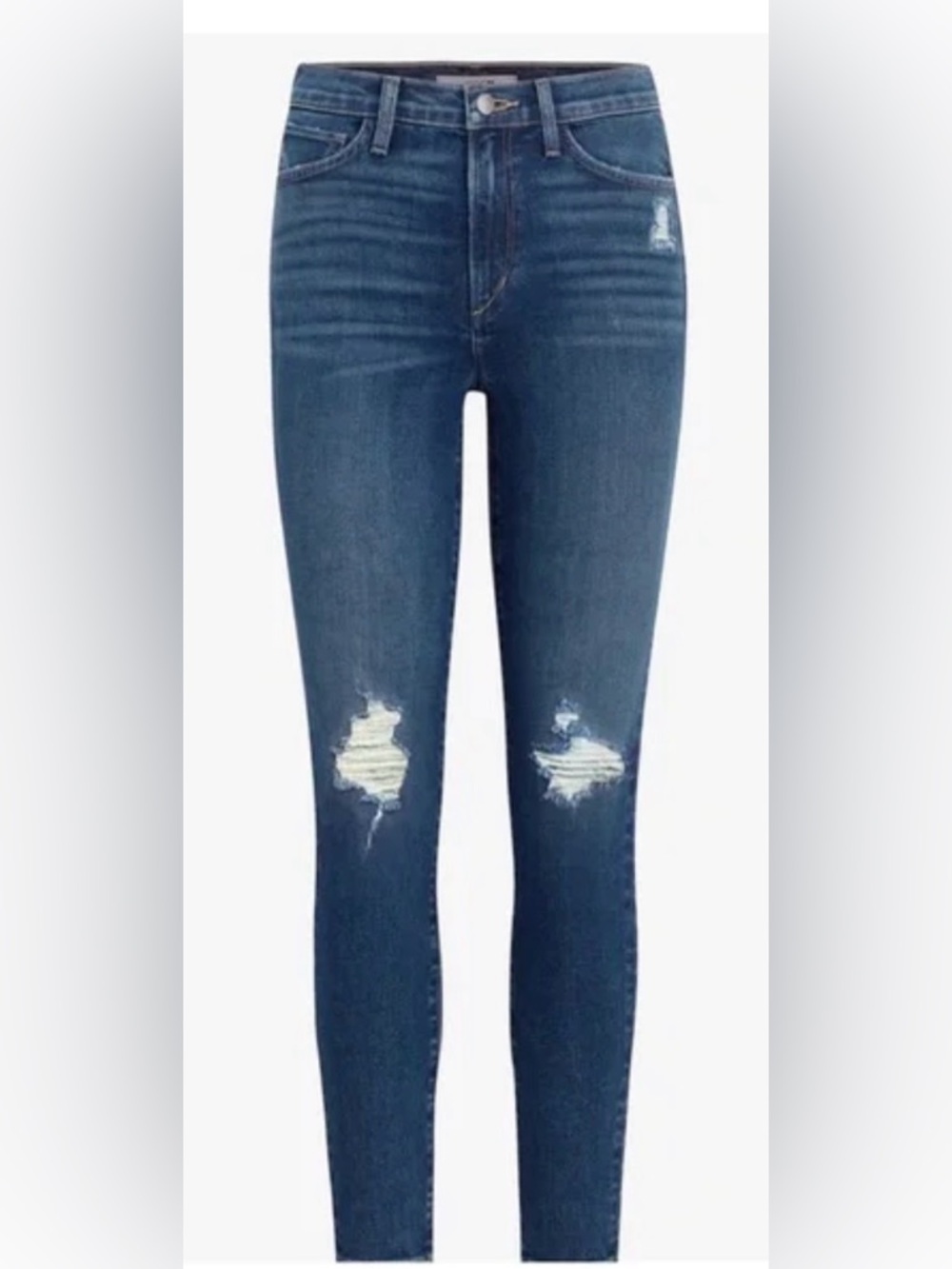 Joe's Jeans High Rise Skinny Ankle Distressed jeans size 28 excellent condition